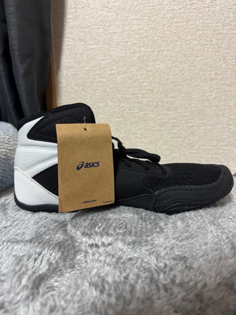 ASICS WRESTLING メンズシューズ ブラック/ホワイト