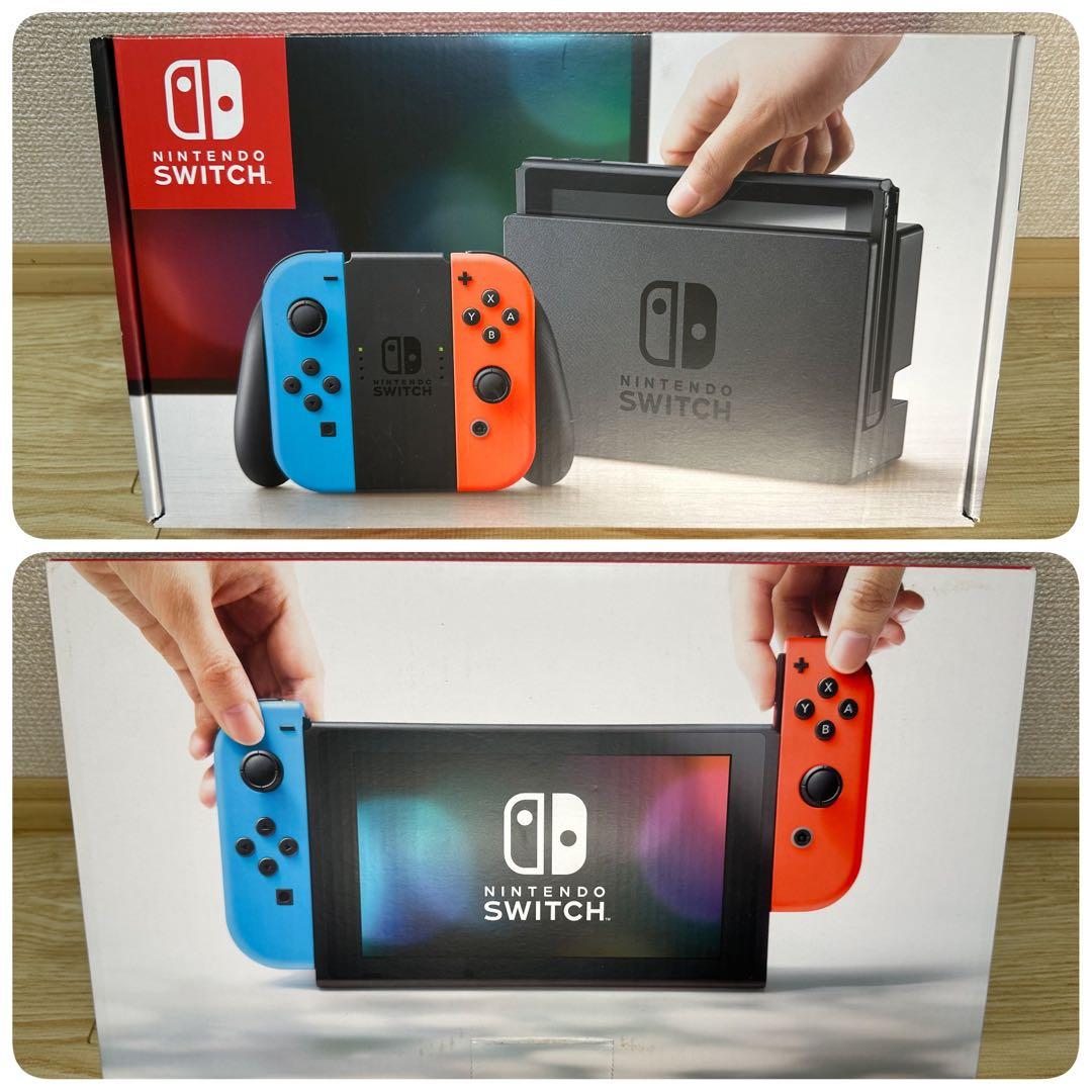 美品 Nintendo Switch HAC-001 純正 完品 動作良好 本体