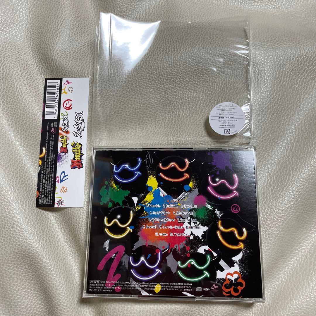 W trouble 3仕様 特典ステッカー付き