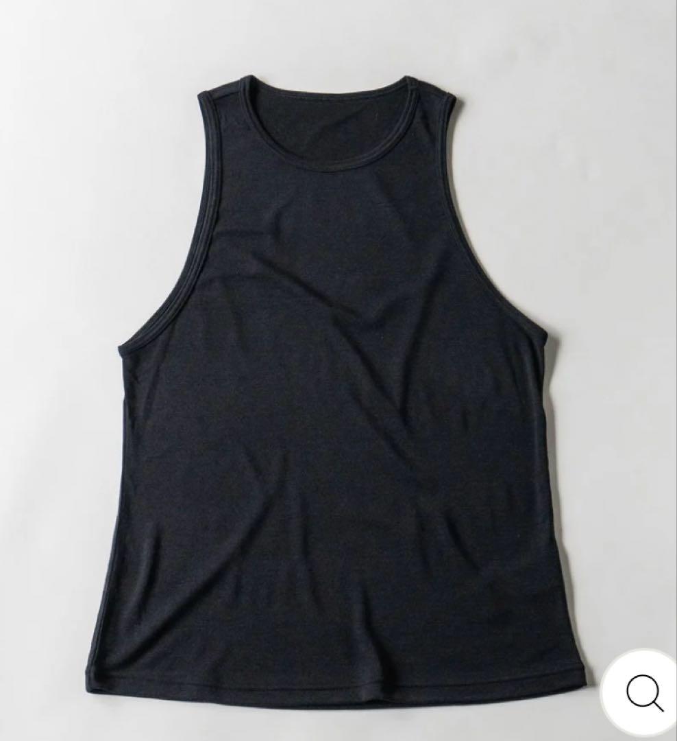 HERENESSヒアネスSOFT WOOL TANKブラック サイズXS未使用品