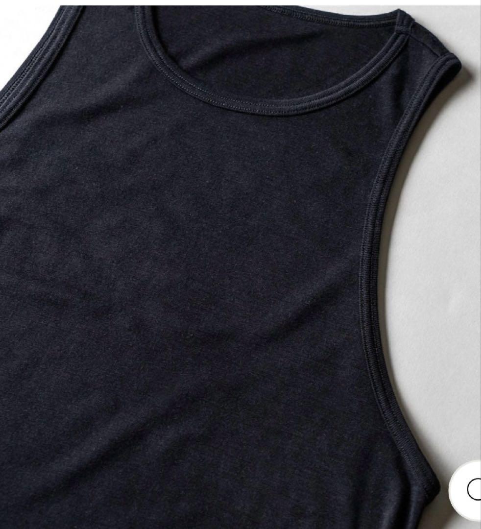 HERENESSヒアネスSOFT WOOL TANKブラック サイズXS未使用品