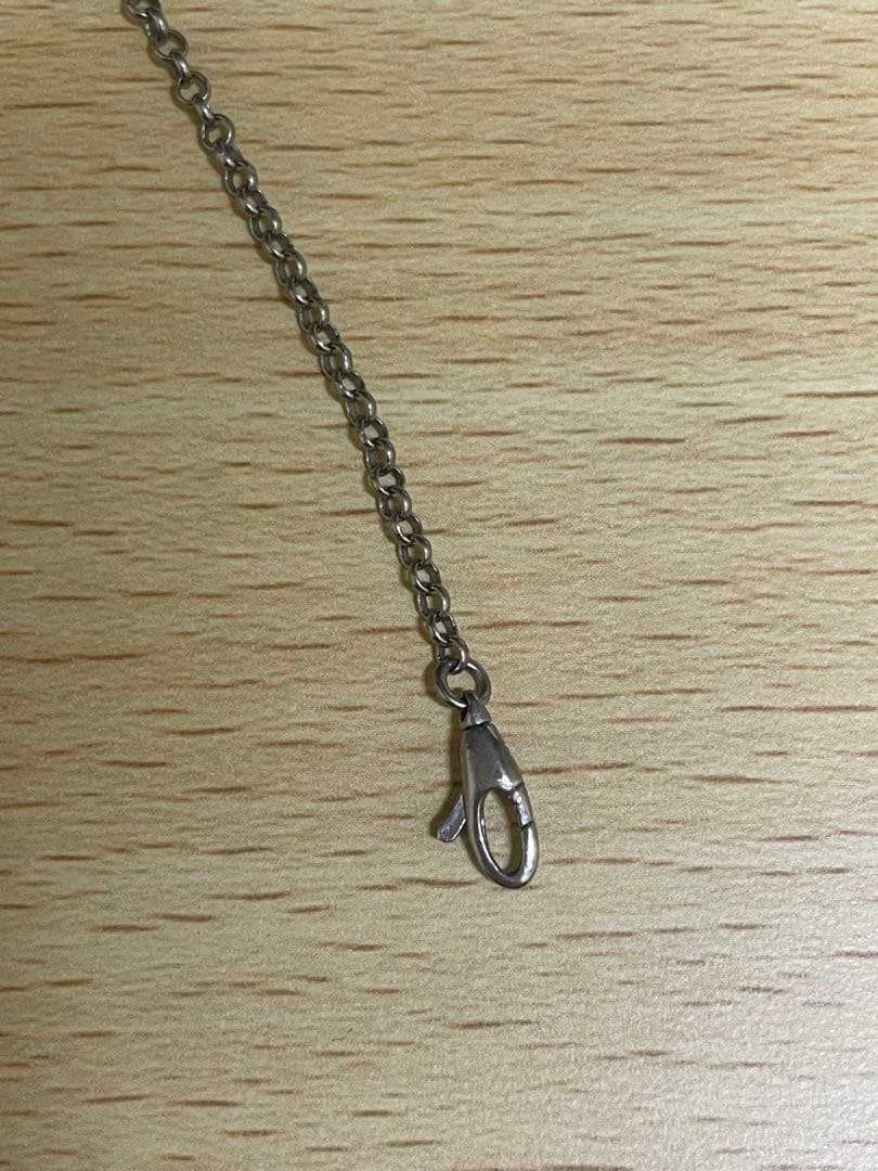 GUCCI 925シルバー ロゴペンダントネックレス