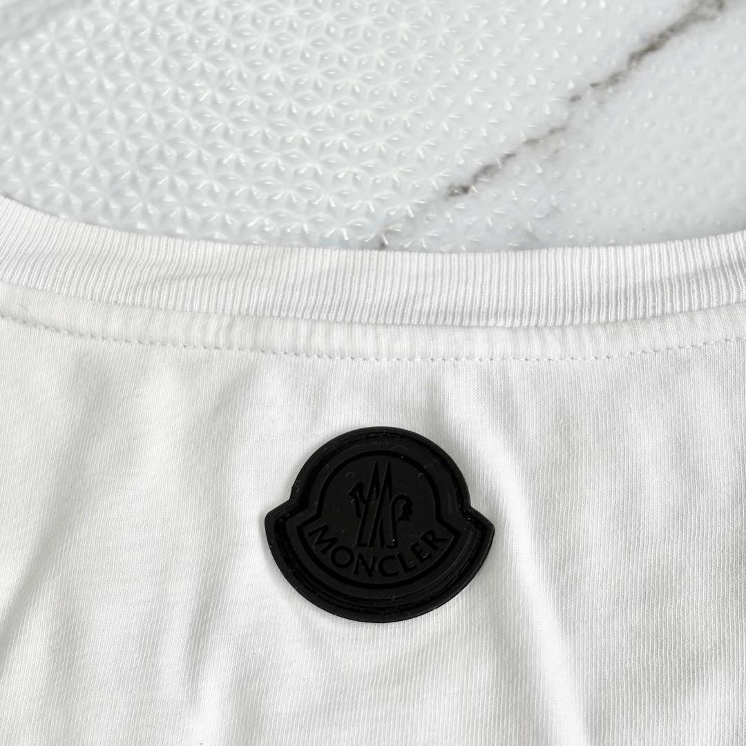 ✨大人気✨ MONCLER（モンクレール）　半袖T 白　XL