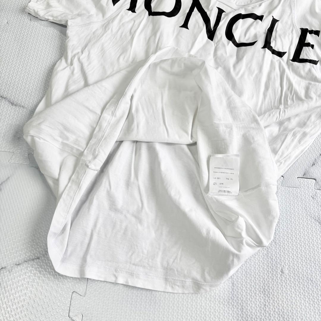 ✨大人気✨ MONCLER（モンクレール）　半袖T 白　XL