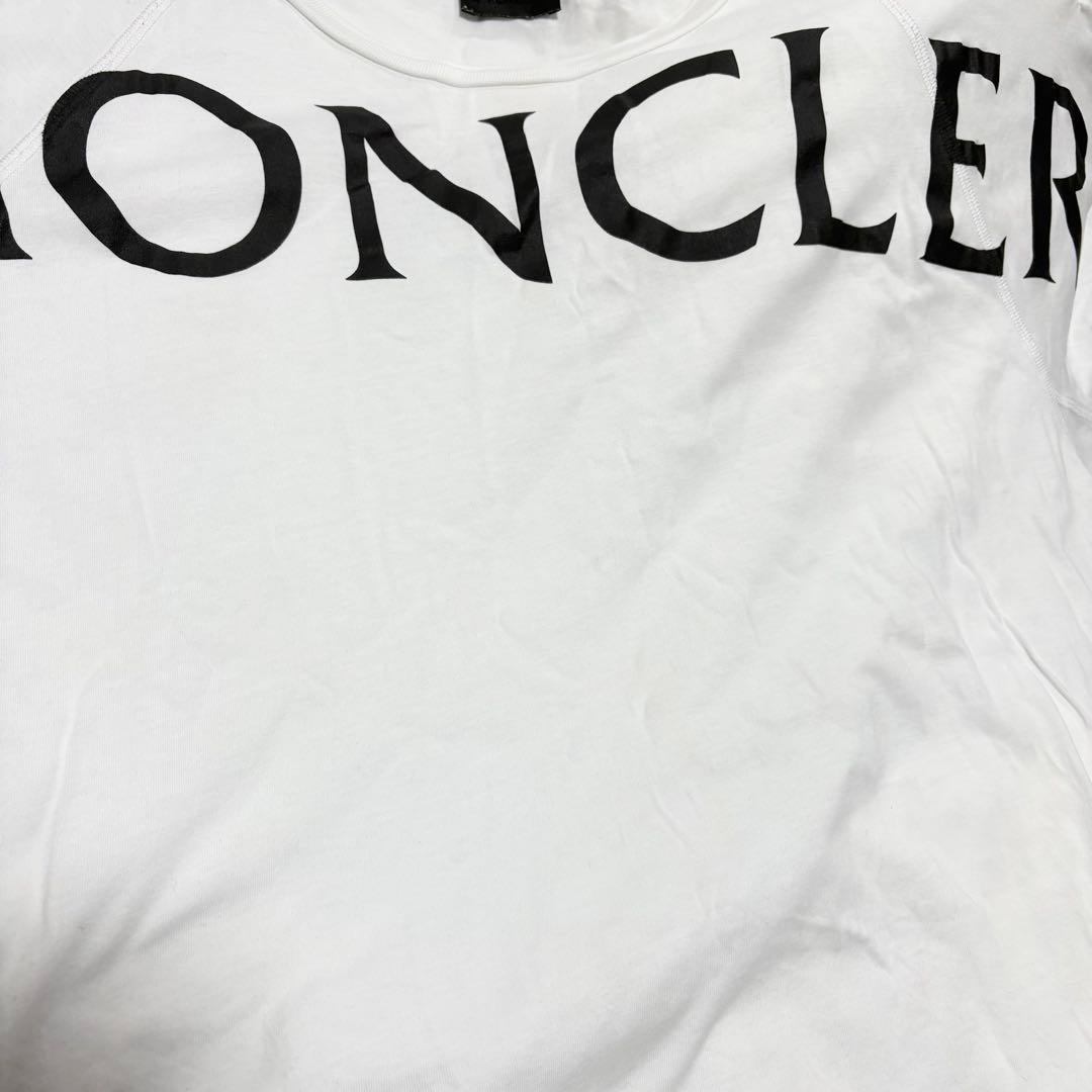 ✨大人気✨ MONCLER（モンクレール）　半袖T 白　XL
