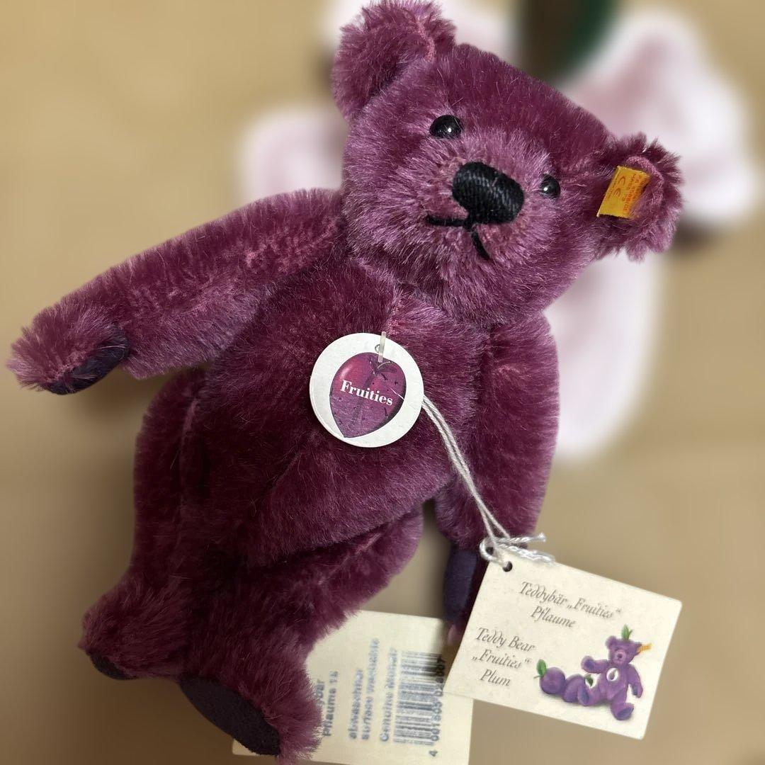 シュタイフSteiff テディベア プラム Teddy Bear Plum