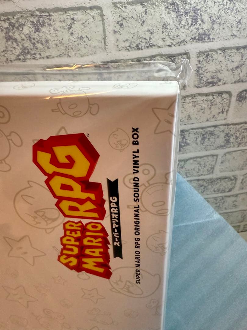 【下村陽子サイン入】スーパーマリオ RPG オリジナルサウンド レコード Box