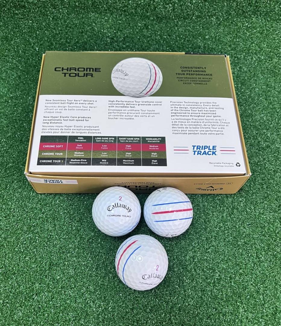 CALLAWAY　CHROMETOUR トリプル・トラックボール【２ダース】新品