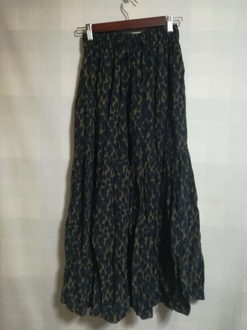 11.111☆ SACRA 24AW HPS別注 ティアードロングスカート