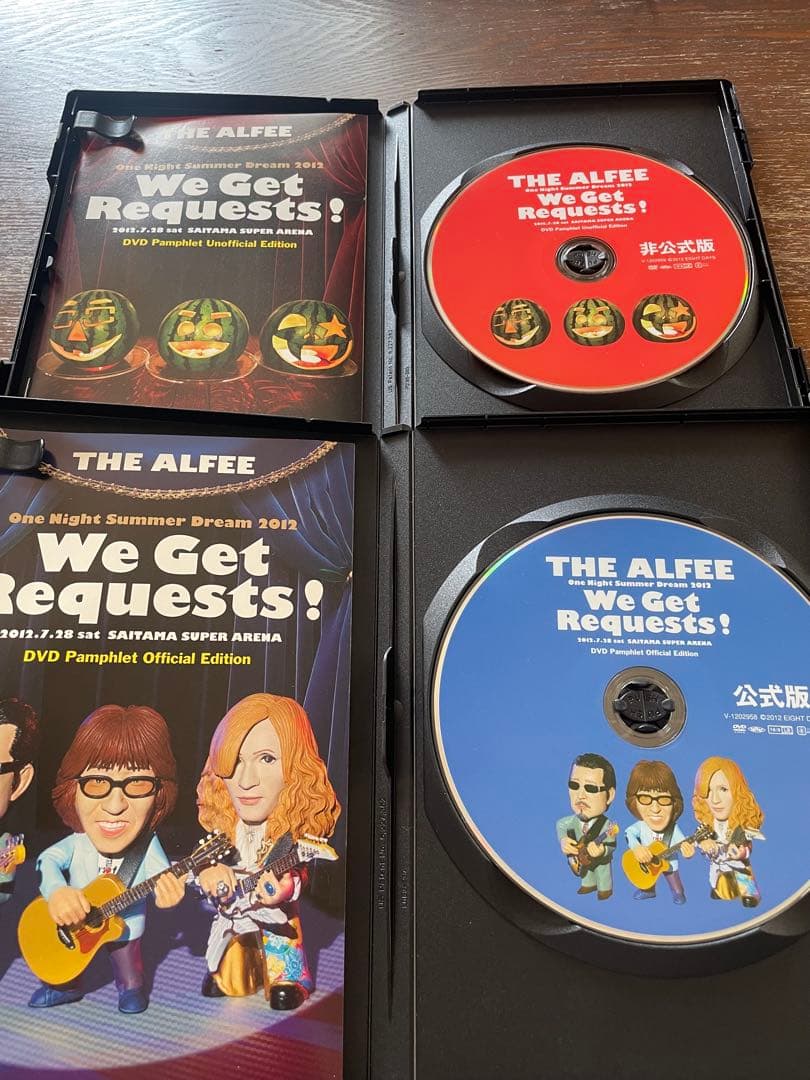 値下げ！アルフィー 『We Get Requests! 』DVDパンフ2枚セット