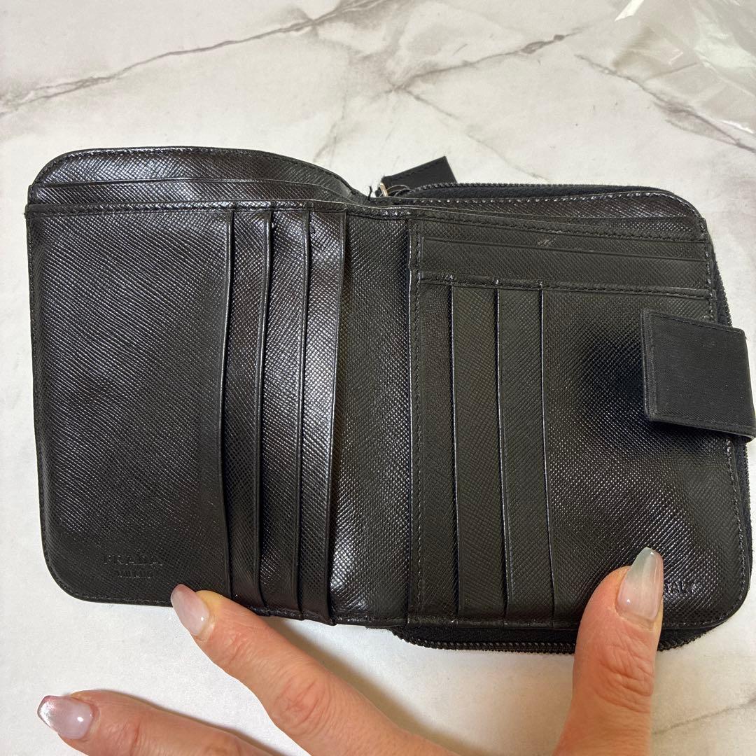 ☆*☆様 PRADA ブラック 二つ折り財布