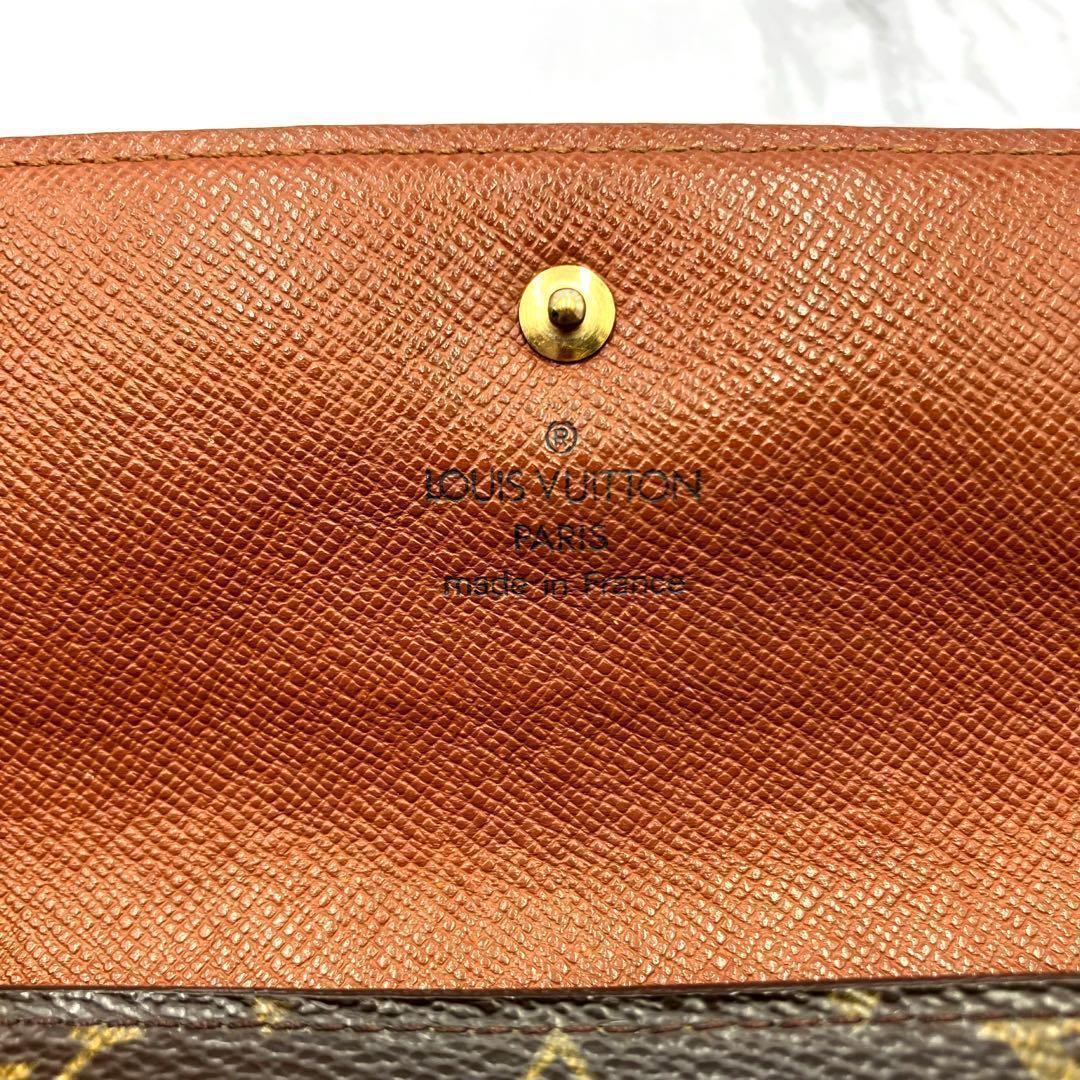 ◆美品◆LOUIS VUITTON モノグラム ポルトトレゾール 三つ折り
