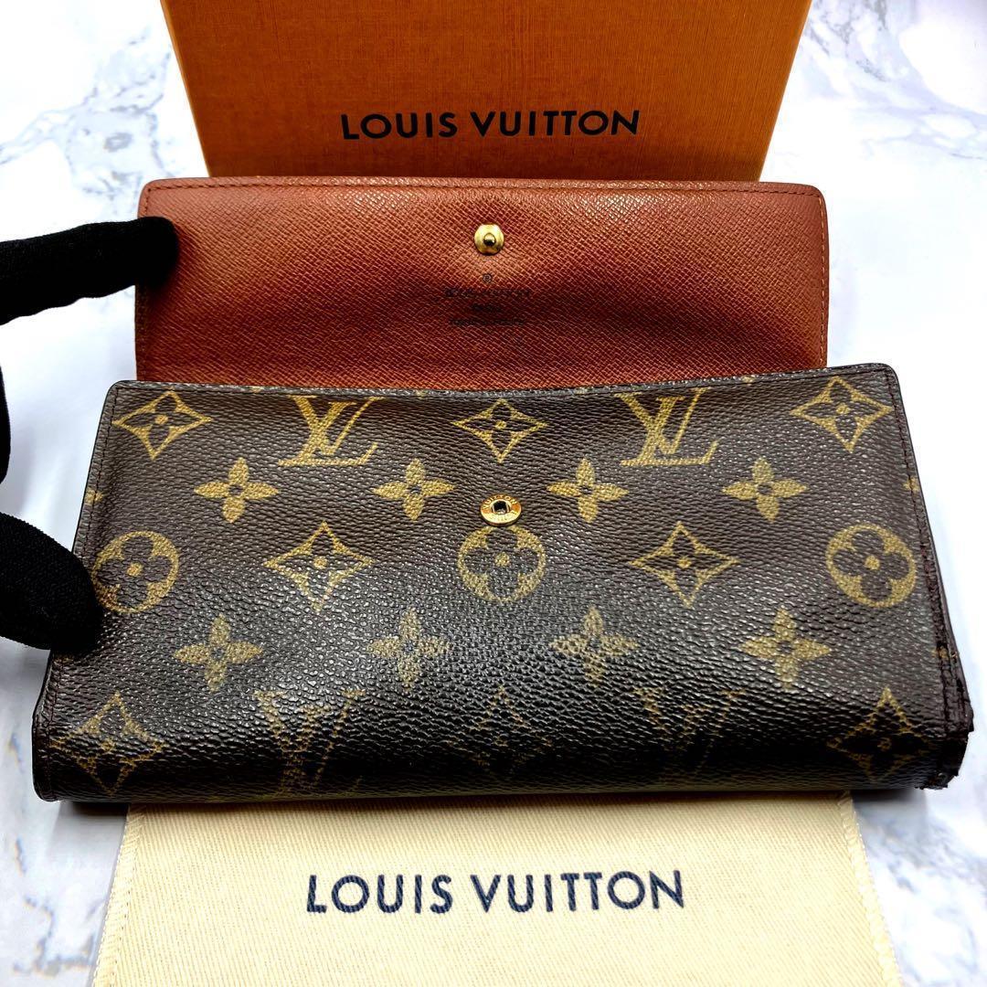 ◆美品◆LOUIS VUITTON モノグラム ポルトトレゾール 三つ折り