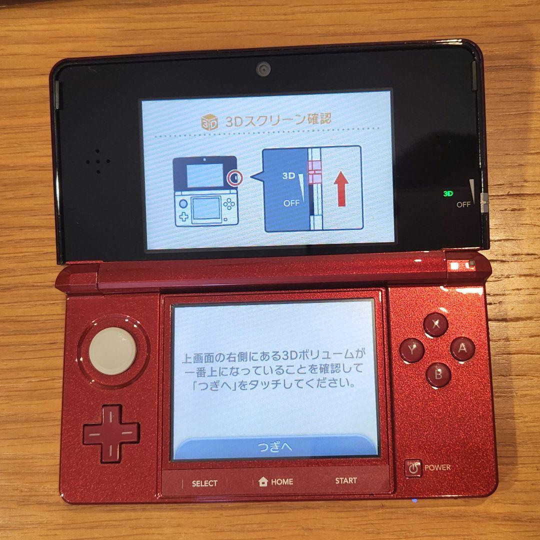 【新品】Nintendo ニンテンドー3DS フレアレッド