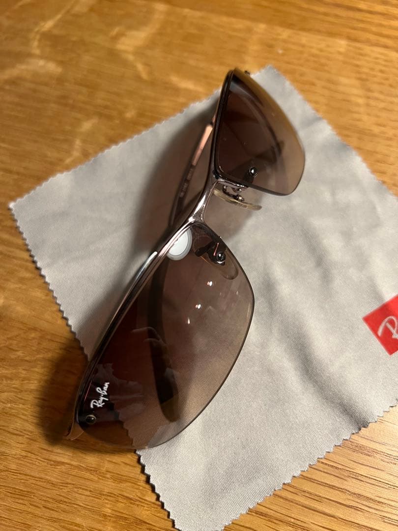 Ray-Ban RB 3183メタルフレームサングラス美品