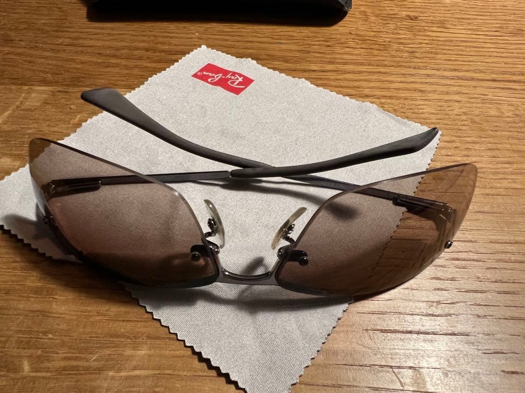 Ray-Ban RB 3183メタルフレームサングラス美品