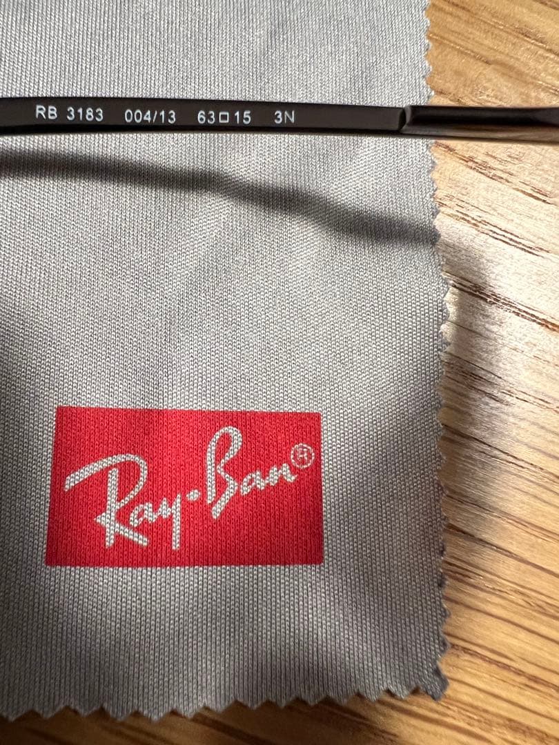 Ray-Ban RB 3183メタルフレームサングラス美品