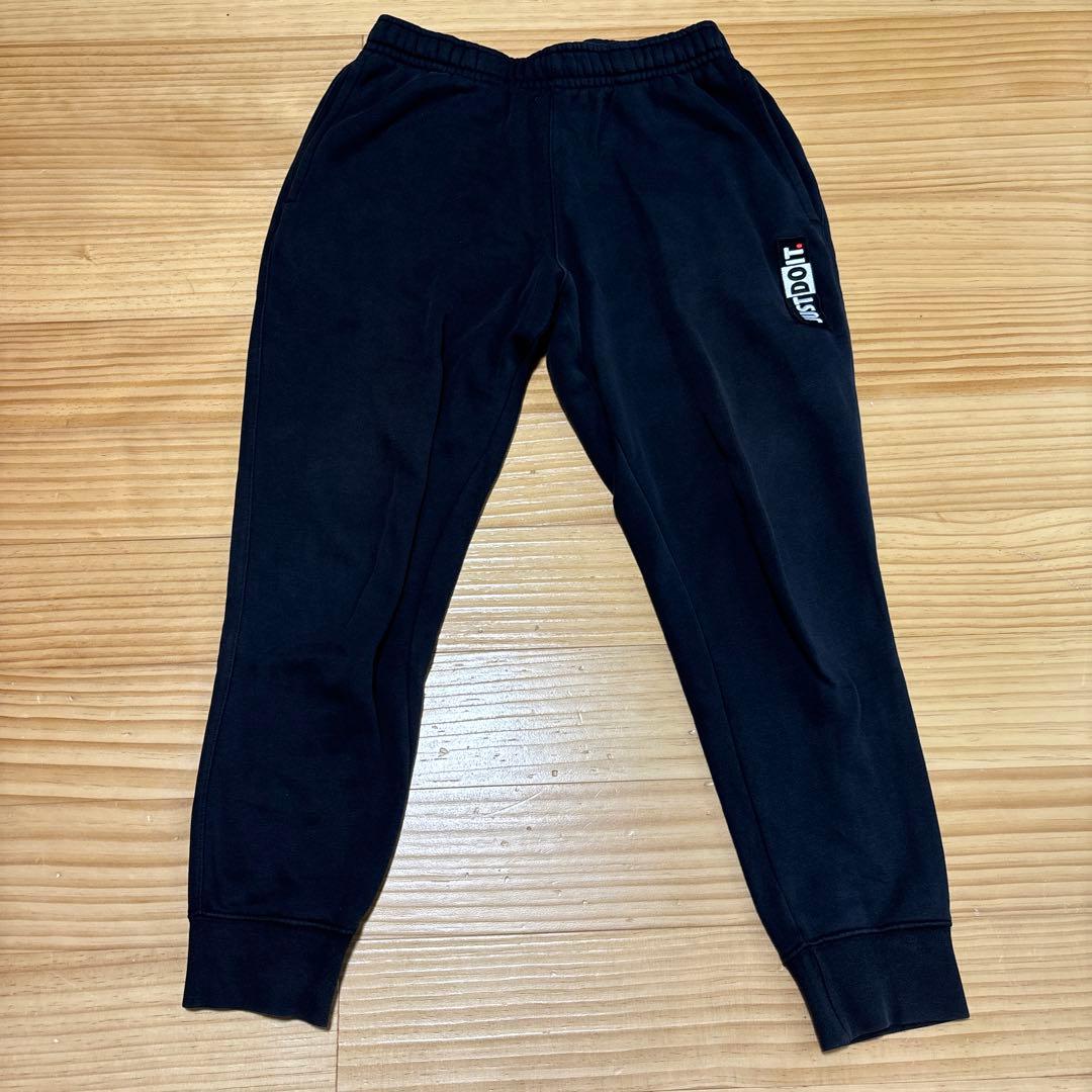 NIKE JUST DO IT. ジャストドゥイット　セットアップ　M ブラック