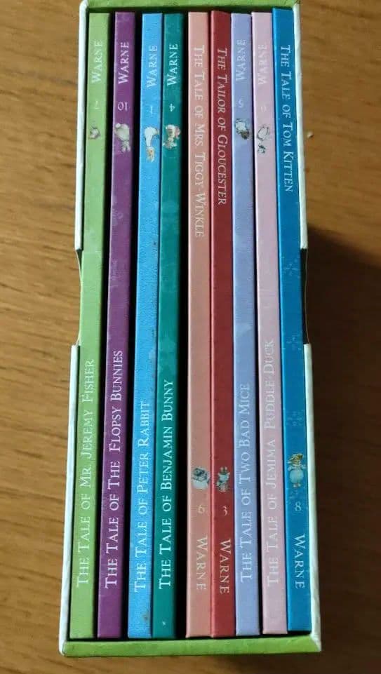 【英語多読練習】ピーターラビットライブラリー全9冊セット