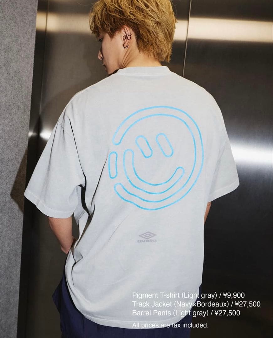 UMBRO ピグメントtシャツ ALAN SHIRAHAMA コラボ