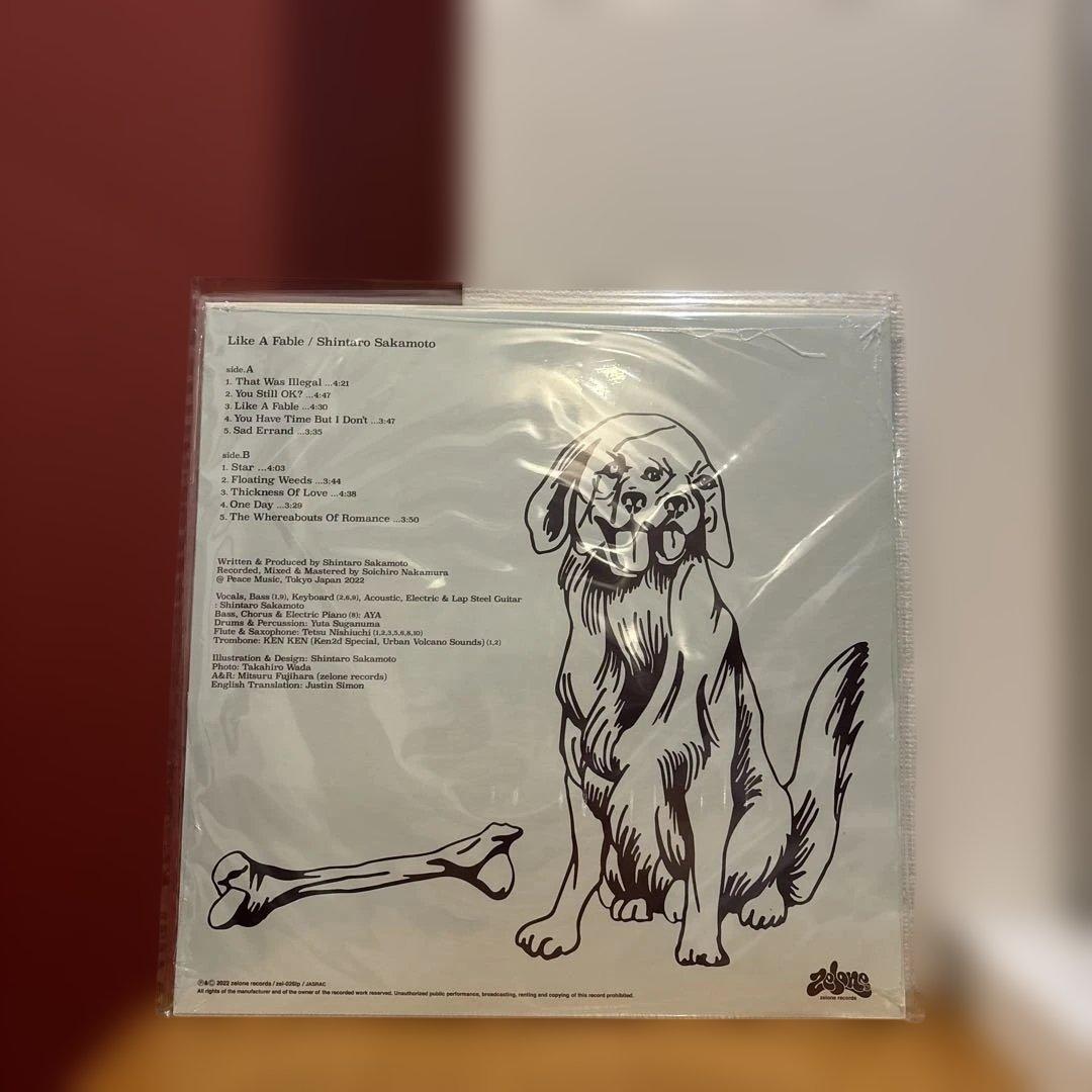 坂本慎太郎　物語のように　ヤッホー　レコードセット