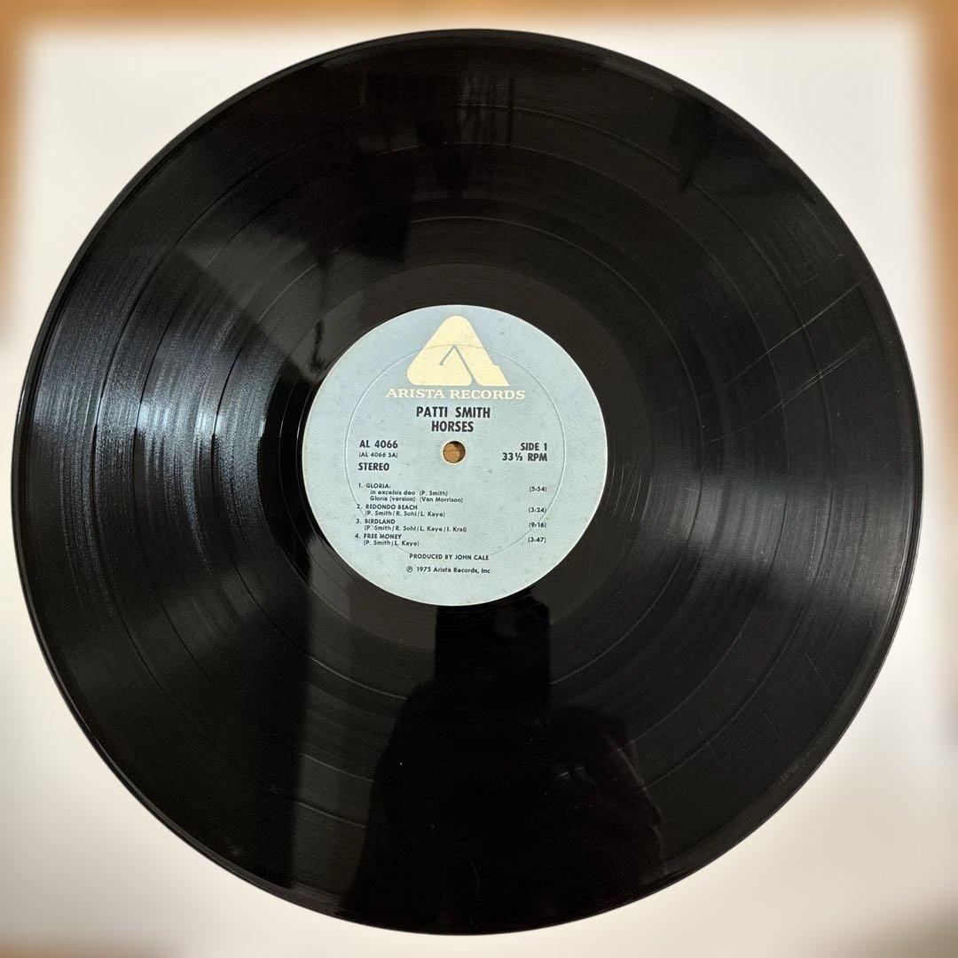 パティスミス 名盤 レコード 雌馬 USオリジナル盤
