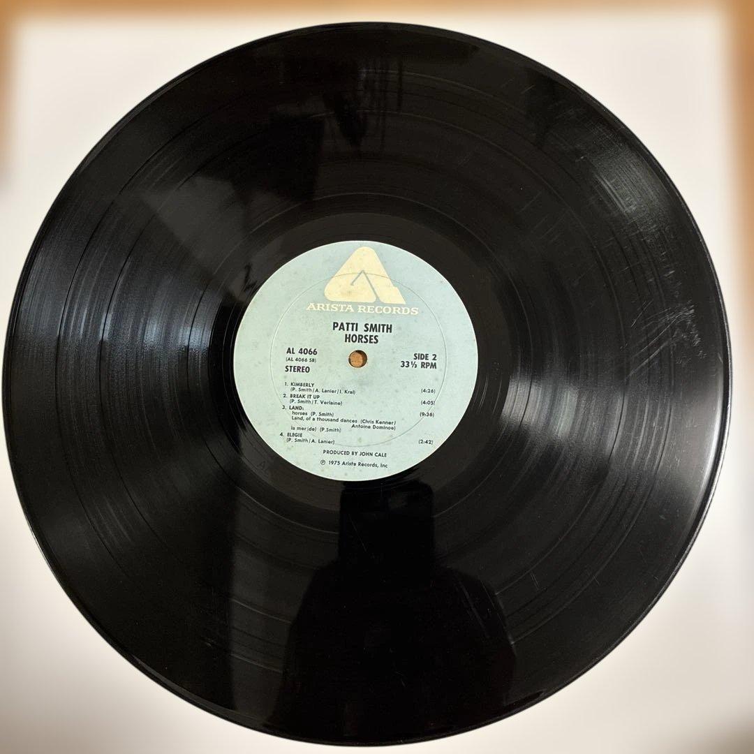パティスミス 名盤 レコード 雌馬 USオリジナル盤