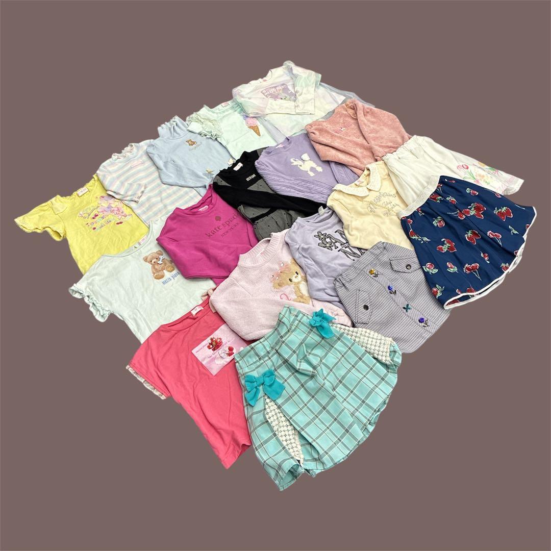 メゾピアノ　アナスイミニ　ケートスペード　子供服　女の子　まとめ売り　18点