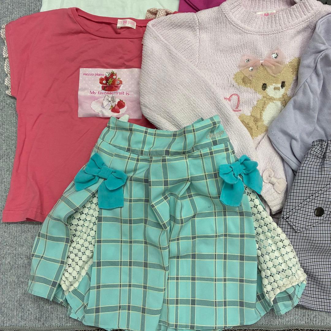 メゾピアノ　アナスイミニ　ケートスペード　子供服　女の子　まとめ売り　18点