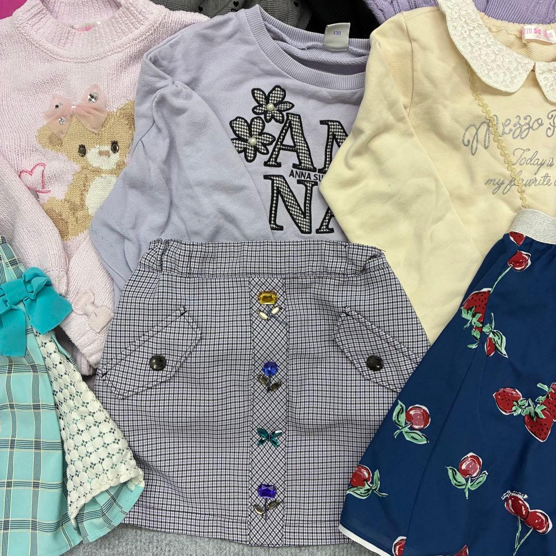 メゾピアノ　アナスイミニ　ケートスペード　子供服　女の子　まとめ売り　18点