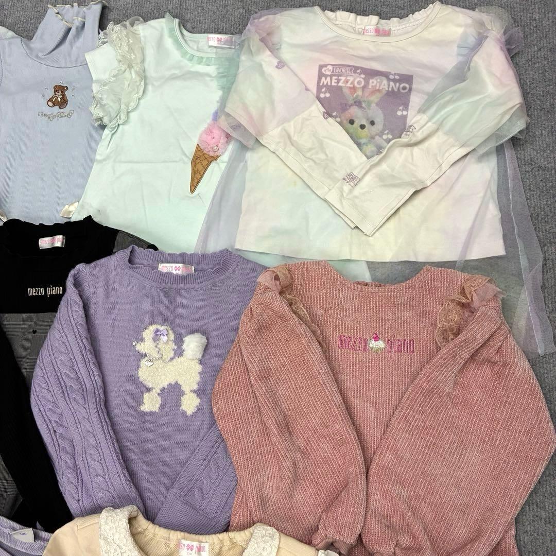 メゾピアノ　アナスイミニ　ケートスペード　子供服　女の子　まとめ売り　18点