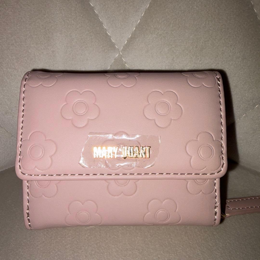 Mary Quant 花柄 三つ折り財布 マリクワ