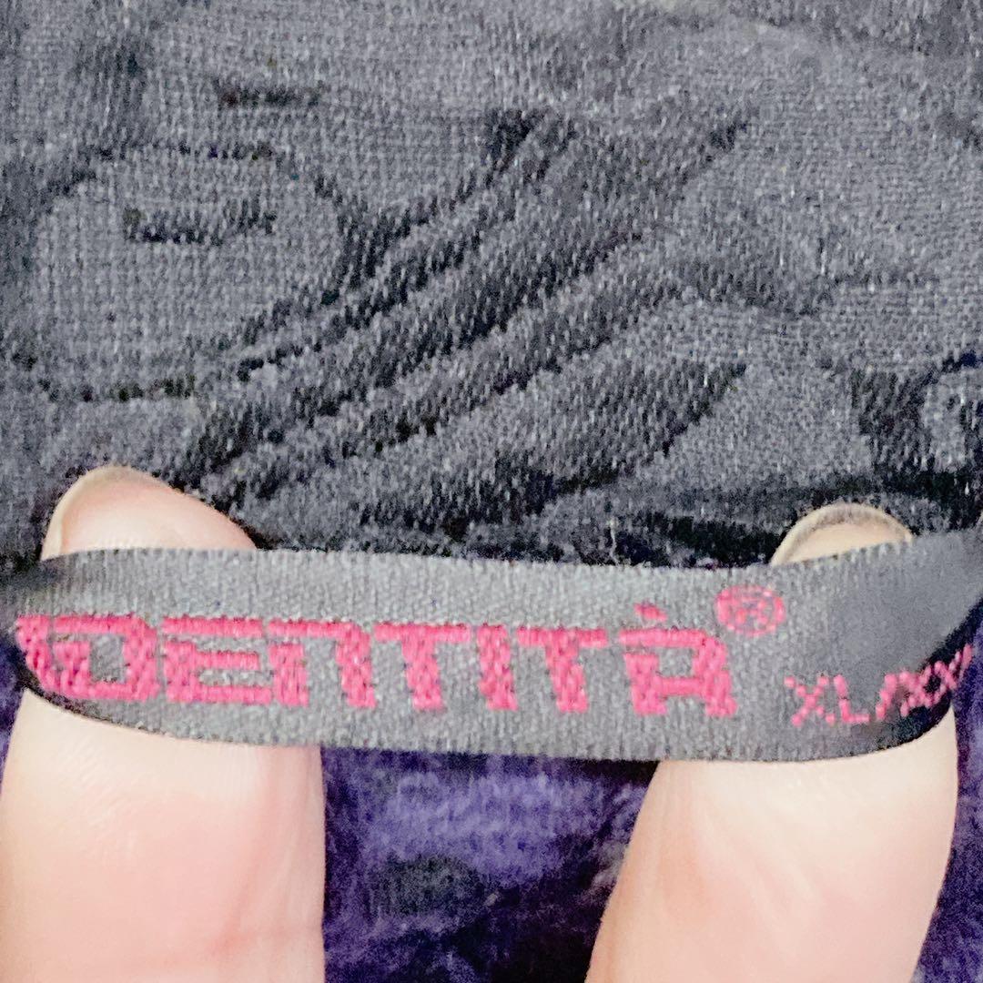 1点物✨IDENTITA 【XL/XXL】多色使い ロングコート　個性的　派手柄