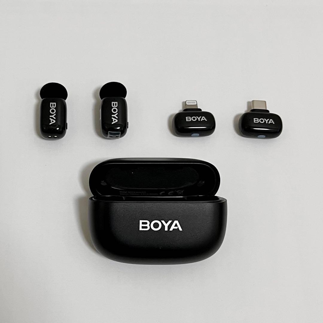 BOYA mini 12 2.4GHzワイヤレスマイク