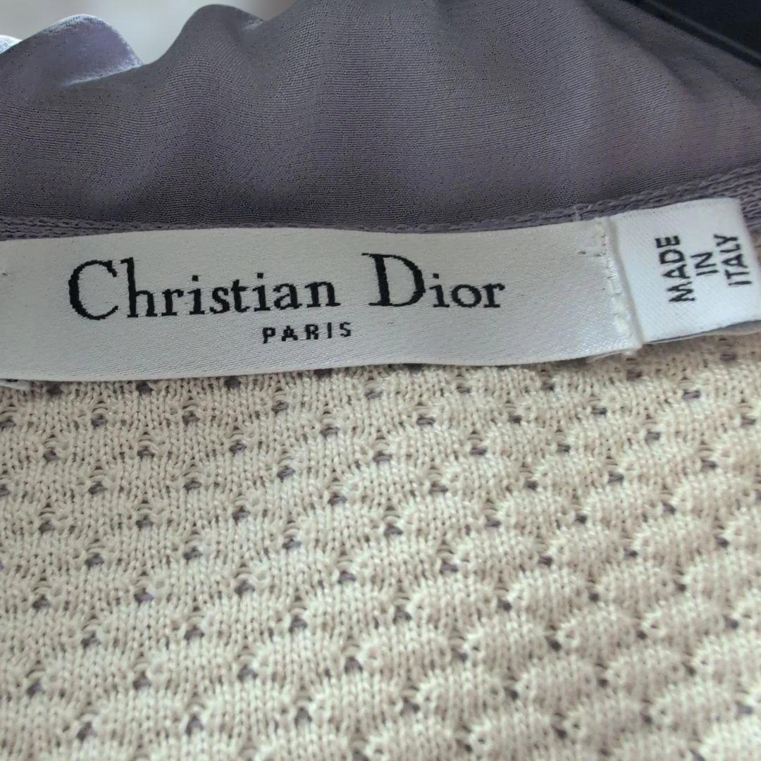 ☆Christian Dior（ディオール）☆　春色リボンカーディガン