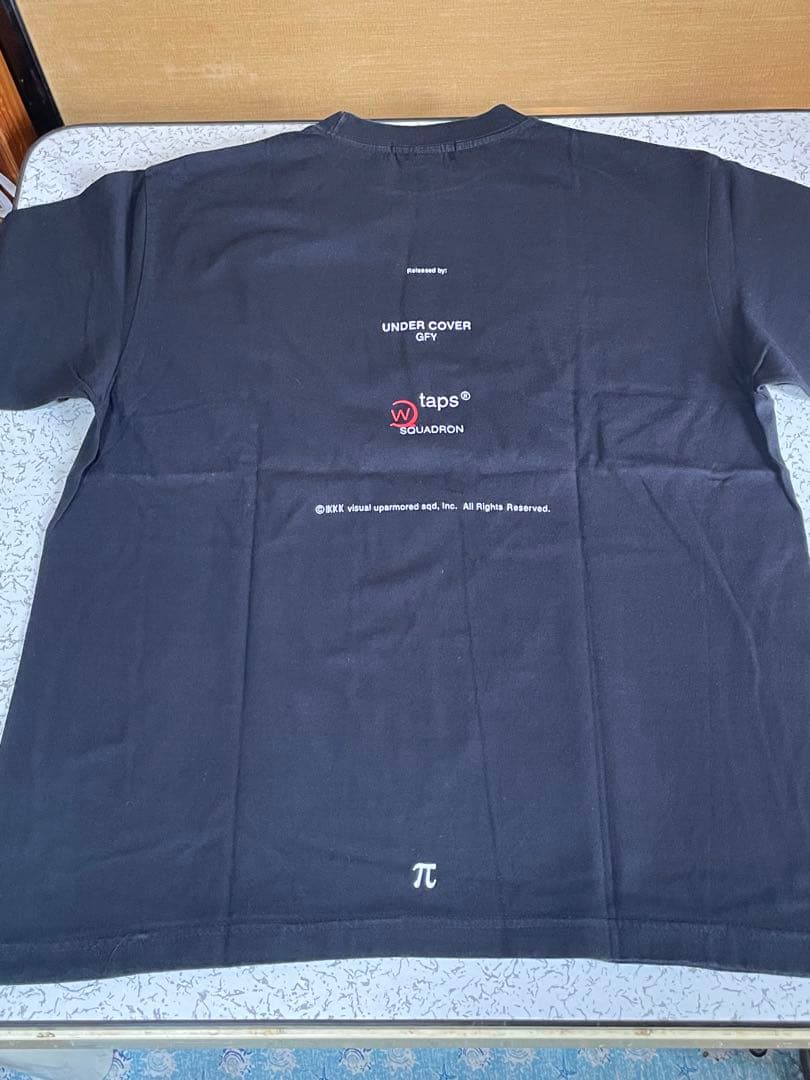 UNDERCOVER W tapsコラボ　ブラック Tシャツ