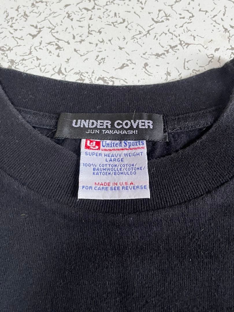 UNDERCOVER W tapsコラボ　ブラック Tシャツ
