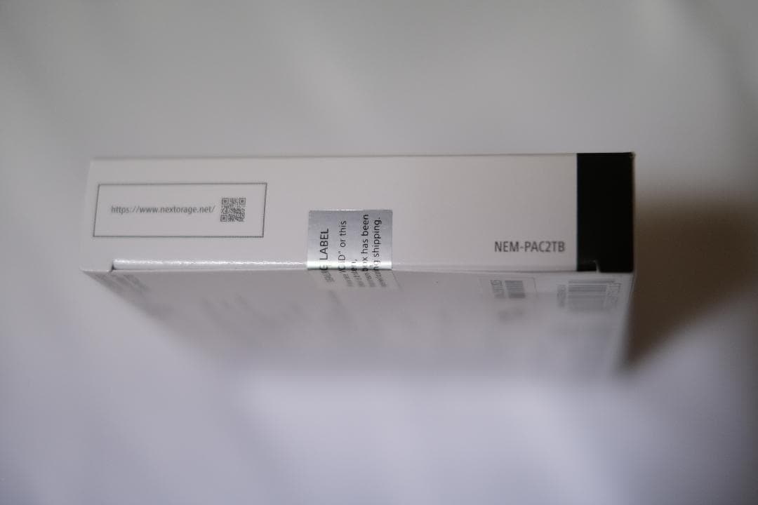 新品未使用　Nextorage 日本メーカー NEM-PAシリーズ 2TB
