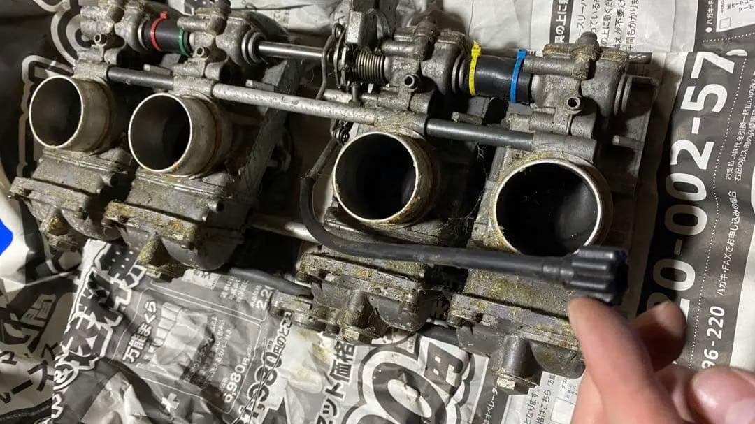 shikama6 要OHベースKEIHIN FCR4連ファンネル付ジャンク