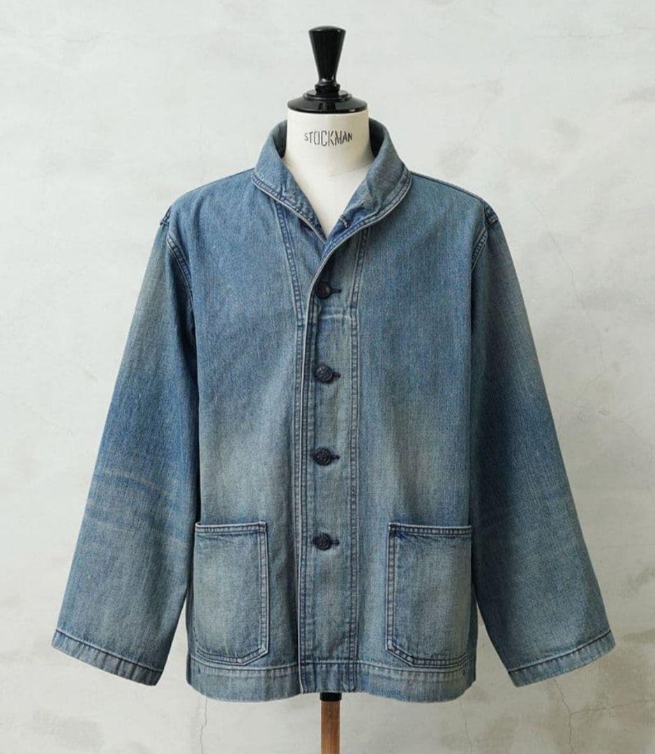 nabennuWAIPER M-43 デニム ショールカラージャケット