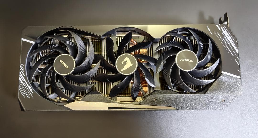 中古 GIGABYTE RTX 3080Ti AORUS MASTER 12G