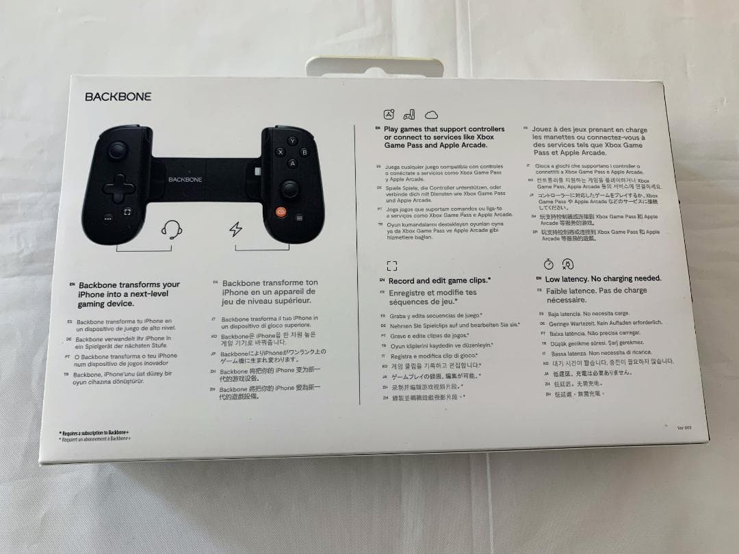 BACKBONE one 第2世代 ゲームコントローラー BB-02-P-BR
