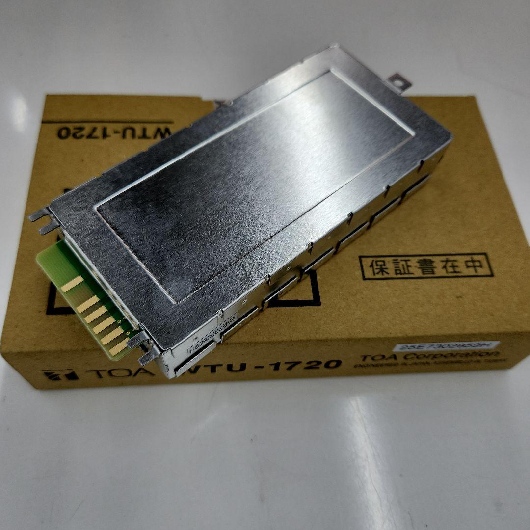 【未使用】TOA WTU-1720 ワイヤレスチューナーユニット