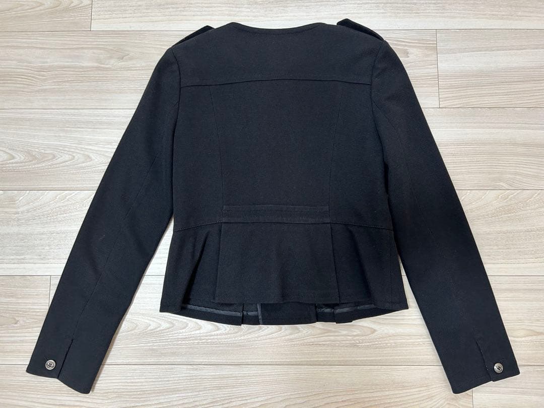 BURBERRY BLUE LABELブラック ダブルブレスト ジャケット