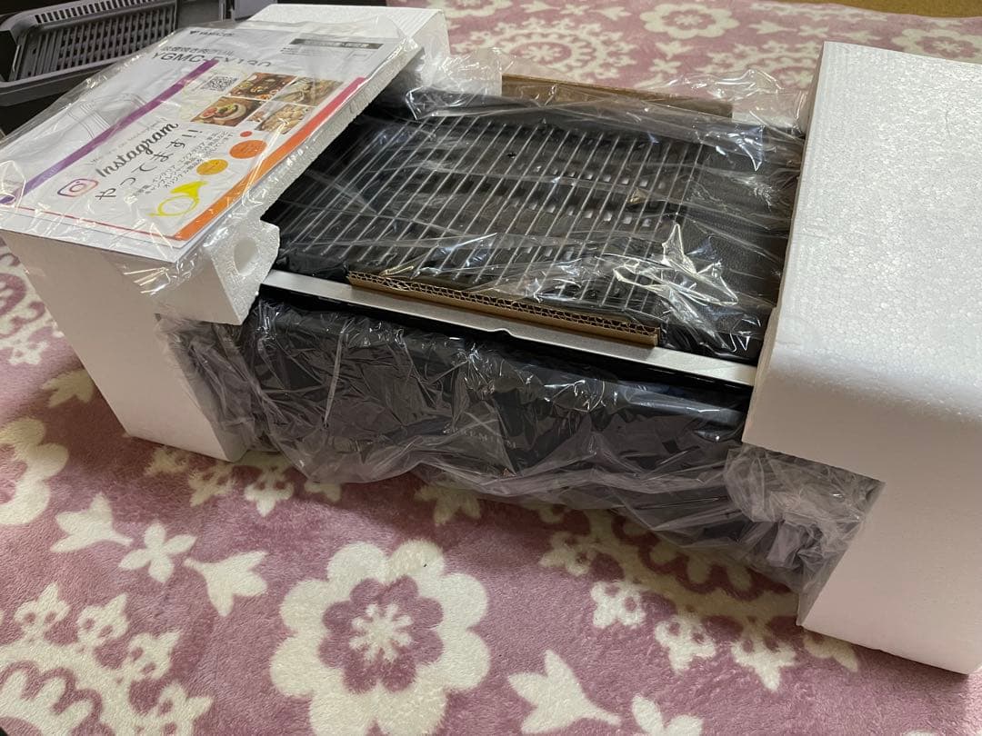 ✨新品未使用✨山善吸煙焼肉グリルYGMC-FX130