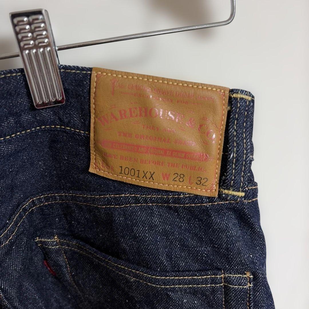 WAREHOUSE & CO. 1001XX ストレートデニム W28 L32