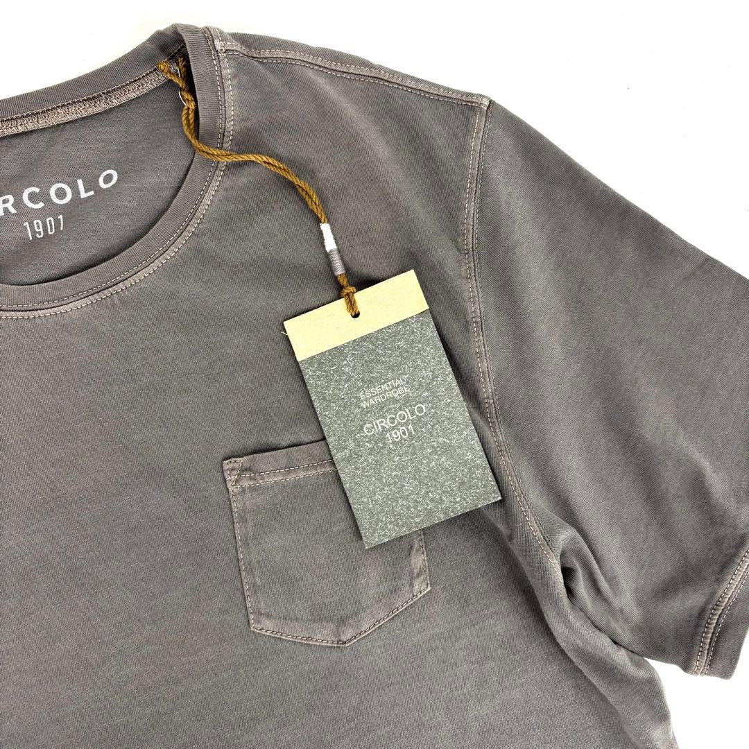 新品タグ付き！CIRCOLO1901 ガーメントダイ加工 半袖 Tシャツ M