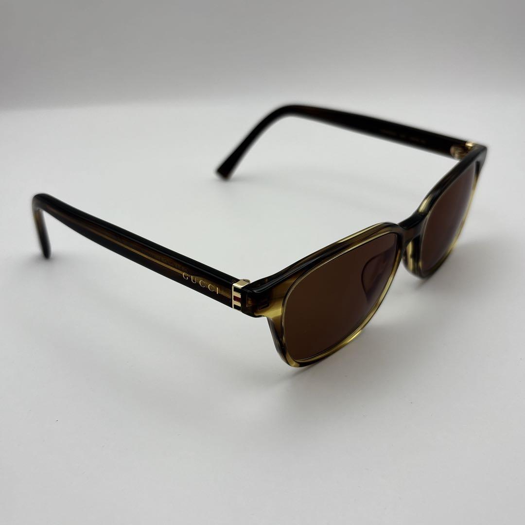 GUCCI サングラス GG0455 シェリーライン べっこう 柄 ウェリントン