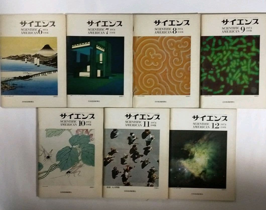サイエンス日本版　1973年～1976年発行の17冊まとめて