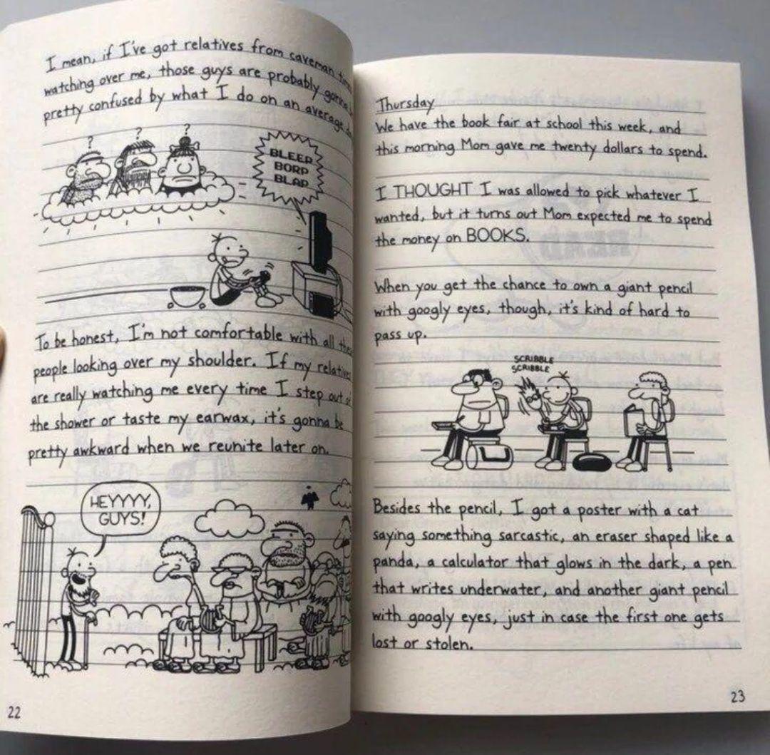 22冊★英語絵本Diary of a Wimpy Kid(グレッグのダメ日記)